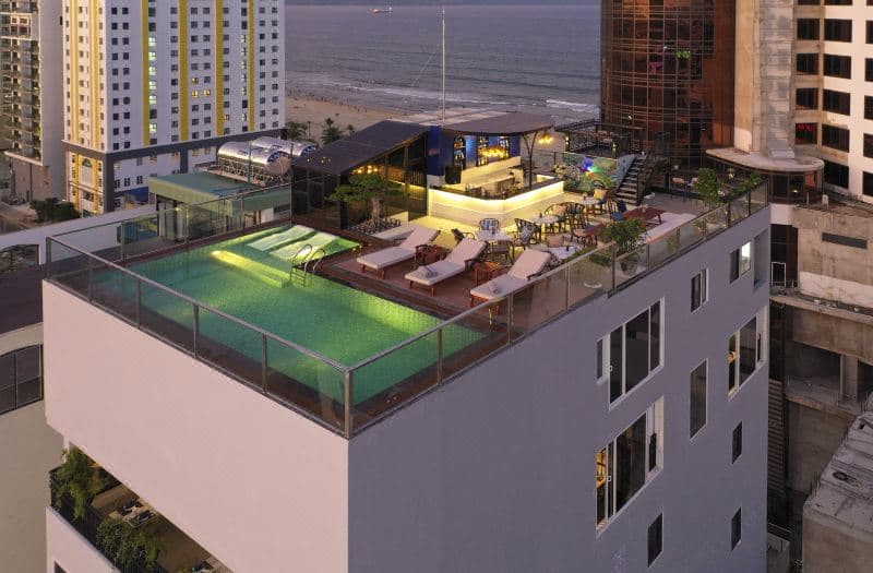 Sofiana My Khe Hotel & Spa - Rooftop Pool Bar - Free 01 Draught Beer and 20-minute Spa per Room 사진 2