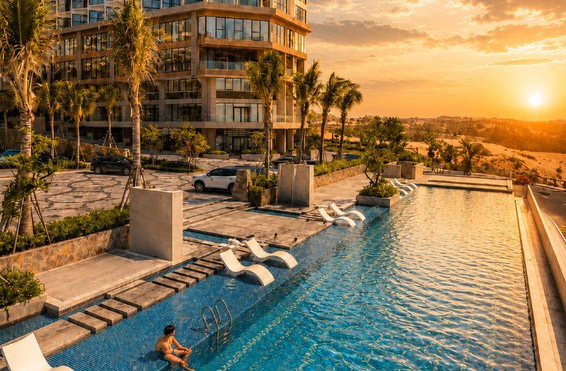 Apec Luxury Coastal Apartment Mui Ne - Ocean View 사진 3