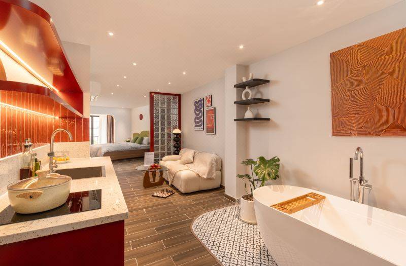 Paar Homestay 04 Tran Ke Xuong - Van Kiep Street 사진 5