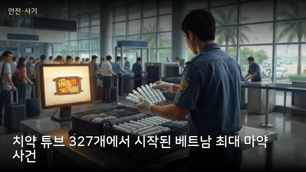 베트남 최대 마약 사건 11명 사형·19명 무기 — 승무원 4명의 짐에서 시작됐습니다