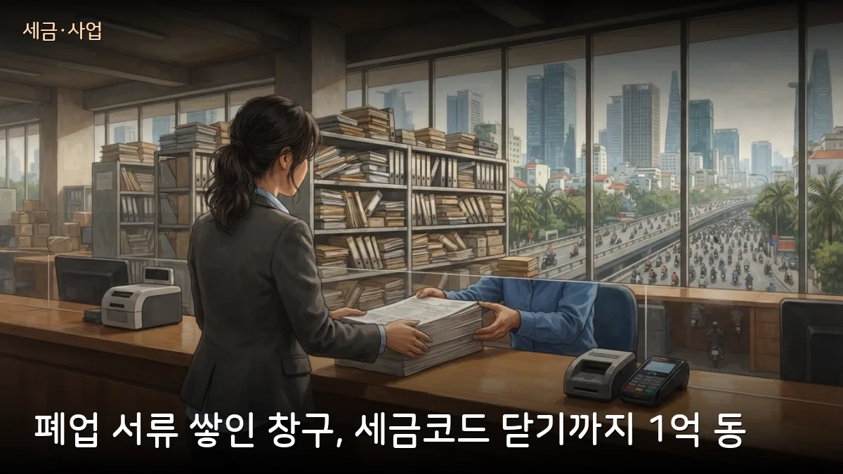 베트남서 올해 9만5천 법인 세금코드 폐쇄 — 폐업 절차 병목, 교민 사업자도 해당