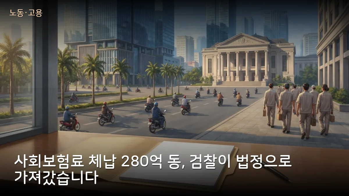 호찌민 사회보험료 280억 동 체납 기업 2곳 제소…한국계 법인도 납부 현황 점검해야
