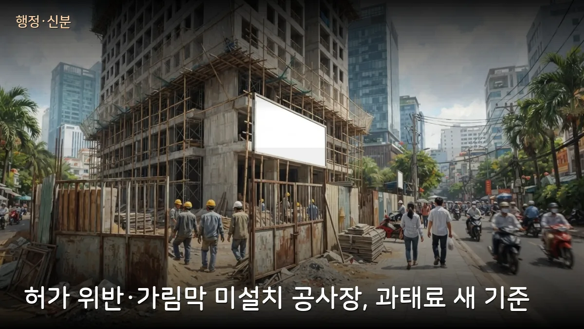 허가와 다르게 짓거나 무허가 시공 최대 1억4천만 동, 아파트 유지보수기금 미인계는 3억 동