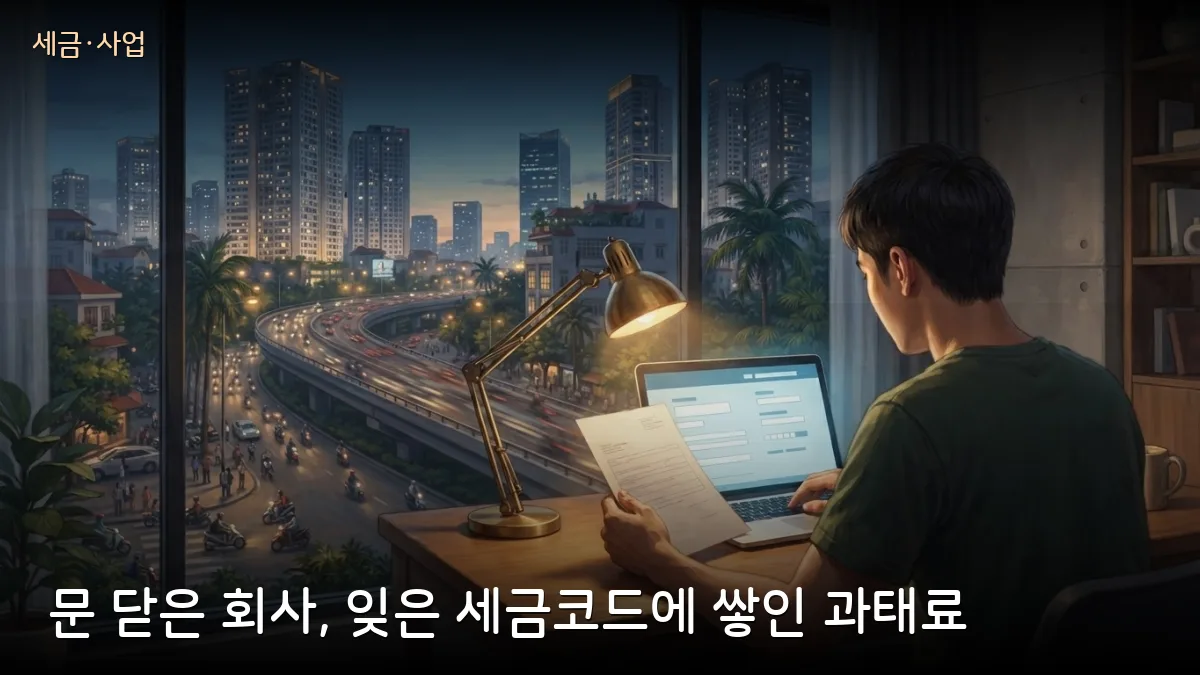 영업 접고 세금코드 방치하면 벌금이 쌓입니다 — 베트남 폐업 절차 확인하세요