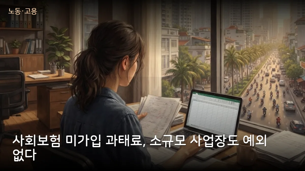 9월 10일 시행 베트남 사회보험 과태료, 최고 1억 5천만 동 — 한인 소규모 사업장도 대상