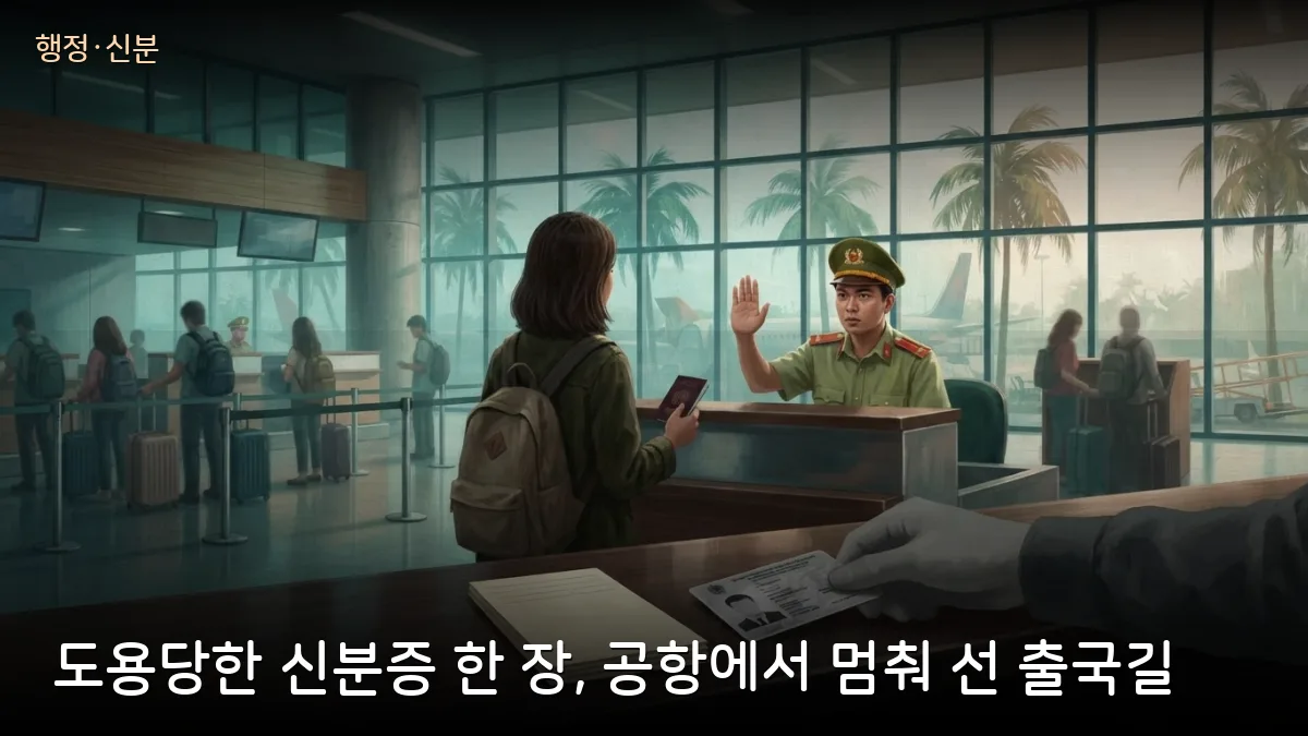 신분증 사본 한 장이 베트남 법인 대표로 — 세금·출국정지까지 떠안는 도용 피해