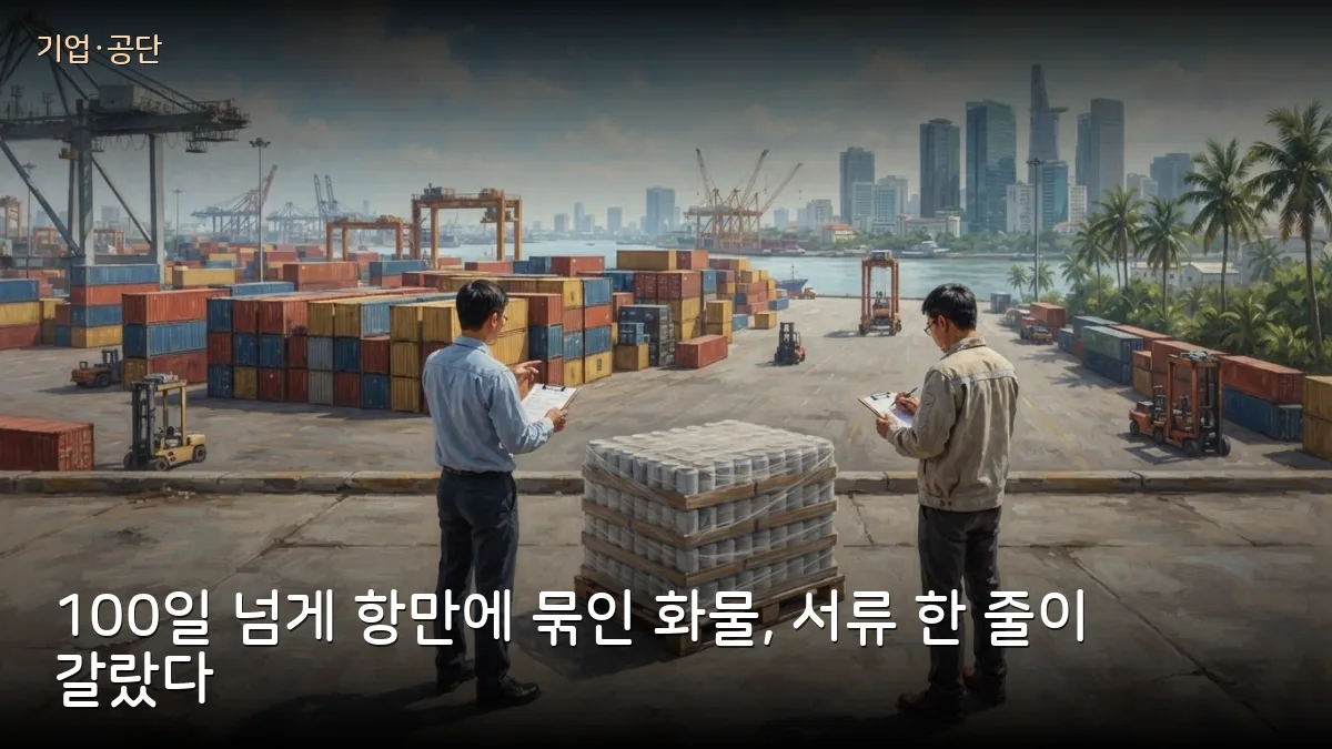 식품 수입 절차 다시 늘어나나 — 100일 넘게 묶인 화물, 교민 수입업체가 볼 대목