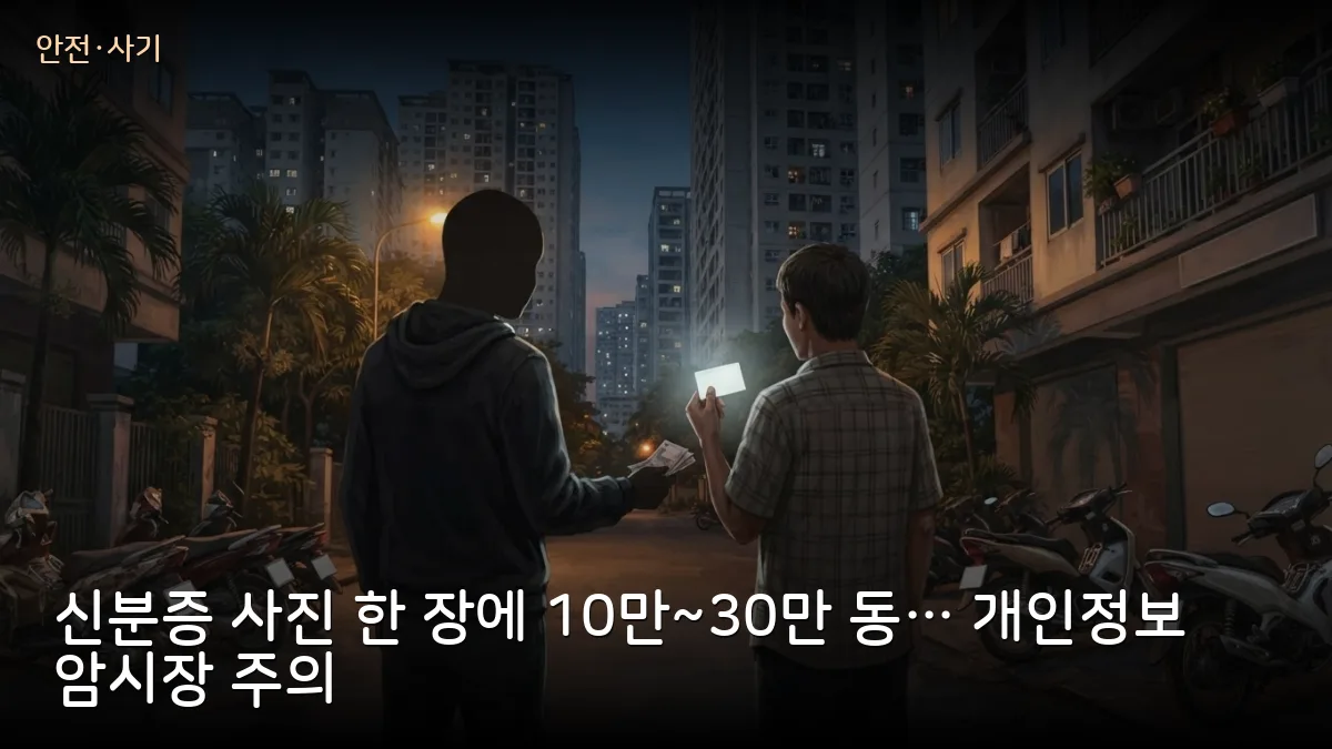 베트남서 신분증 사진 10만~30만 동에 거래… 교민·여행자가 신분증 사본 넘길 때 주의할 점