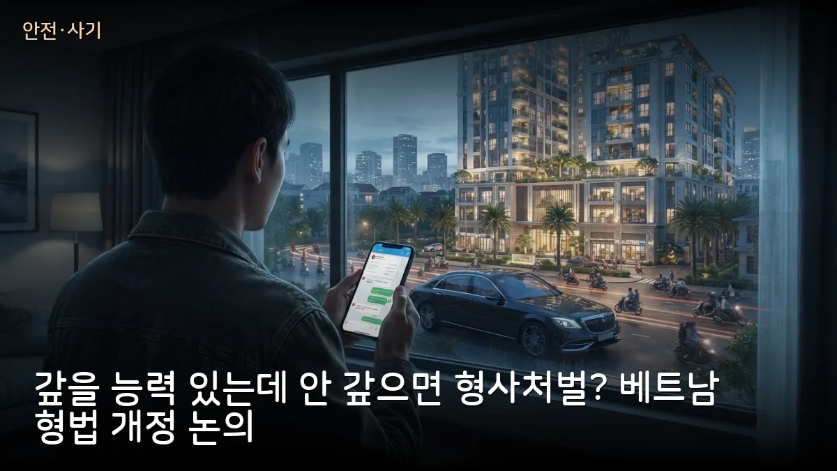 베트남 형법 개정 논의, 