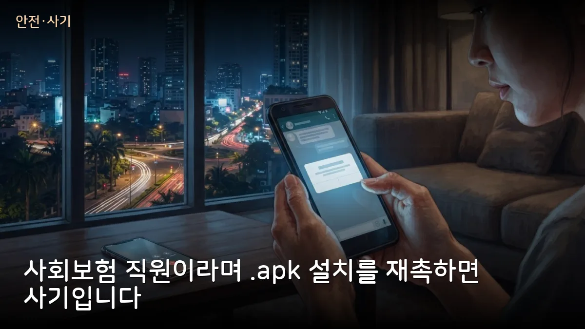 베트남 사회보험 직원 사칭 가짜 VssID 앱 주의…은행 직원 