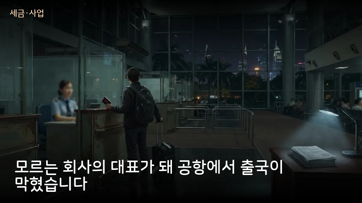 남의 신분증으로 세운 