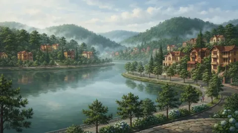 달랏 풍경